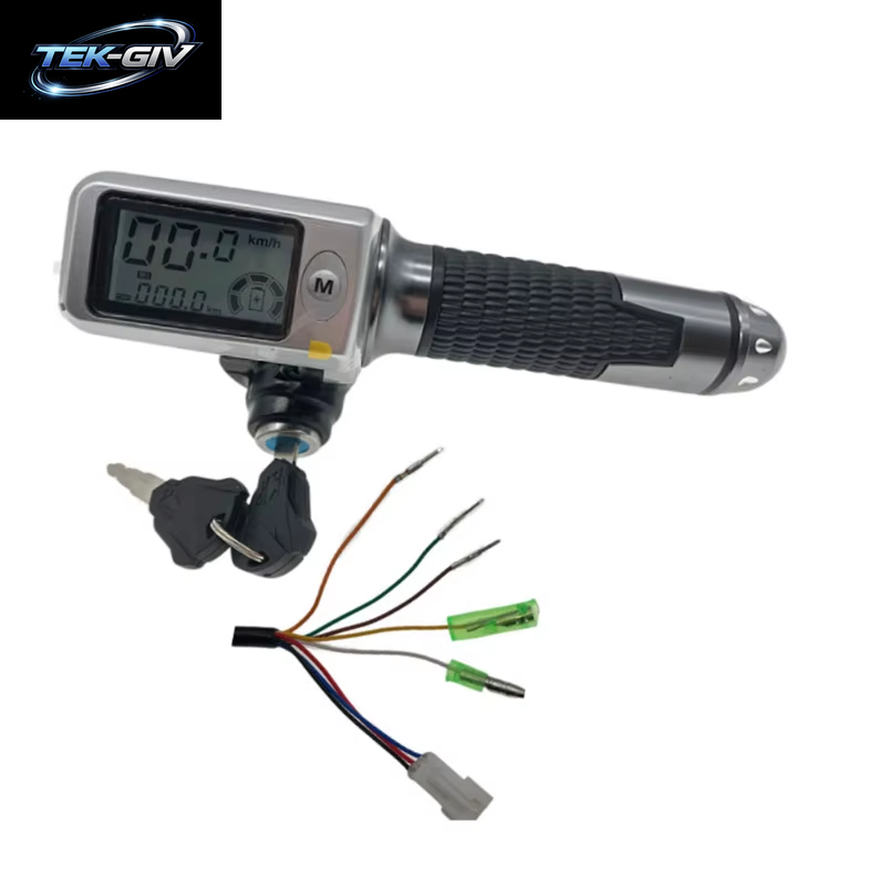 Ebike Twist Geschwindigkeit Drossel LCD Für Schlüssel 24V 36V 48V Für Elektrische Roller Fahrrad Drop Shipping