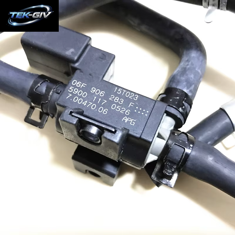 1 Stück 06F 906 283 F Turbo Boost Steuerventil Turbolader Magnetventil 06F 906283 F Für VW Passat GTI AUDI A4 A5 A6 Q5 TT A3