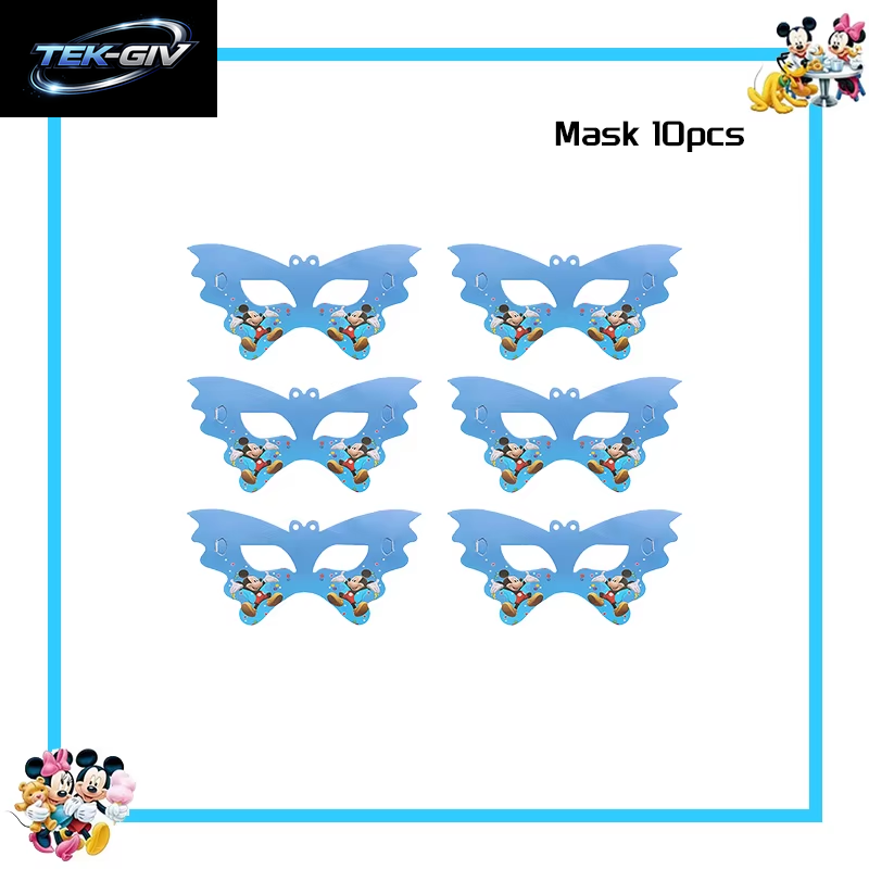 Mickey Mouse Geburtstag Party Dekoration Geschirr Candy Box Banner Tischdecke Hintergrund Ballon Für Kinder Geburtstag Party Supplies