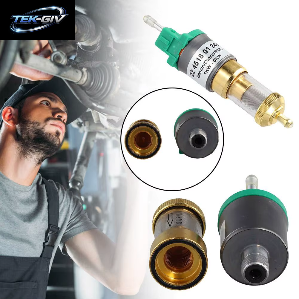 22ML/28ML Stille Kraftstoff Pumpe Universal Ultra Ruhig 12V/24V Auto Zubehör Kraftstoff Metall Pumpe Diesel Heizung Pumpe 5KW Auto Air Hea P8W6