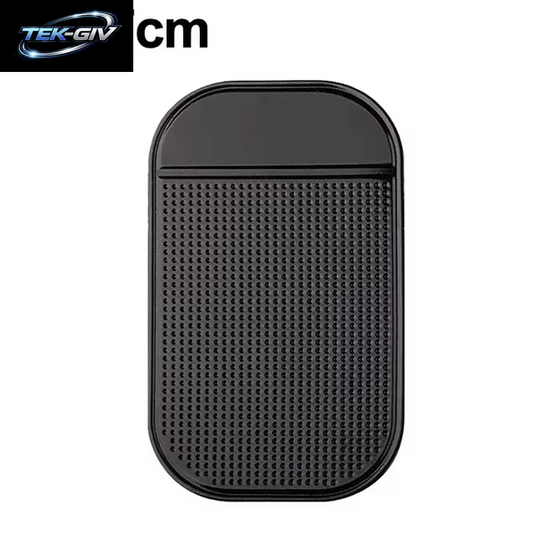 Schwarze Rutschfeste Silikon-Auto-Matte, Magisches Rutschfestes, Rutschfestes Pad, Armaturenbrett, Klebriges Armaturenbrett, Selbstklebende Handy-Handy-Halterung