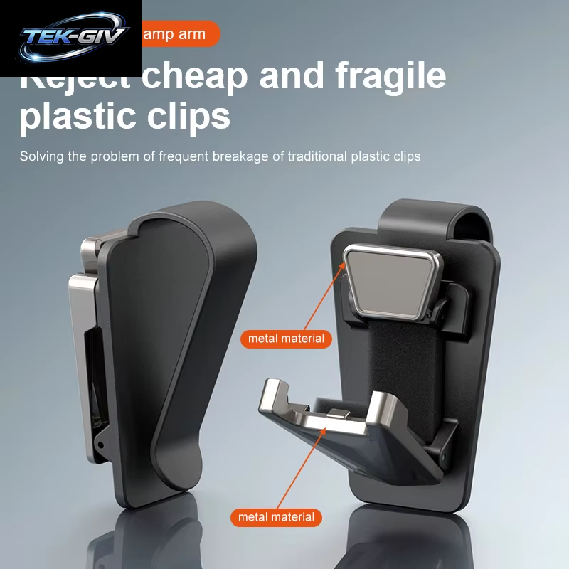 Drücken Sie -Typ Auto Brille Clip Metall Rahmen Auto Sonnenblende Brillen Halter Fall Auto Innen Sonnenbrille Lagerung Clip Organizer