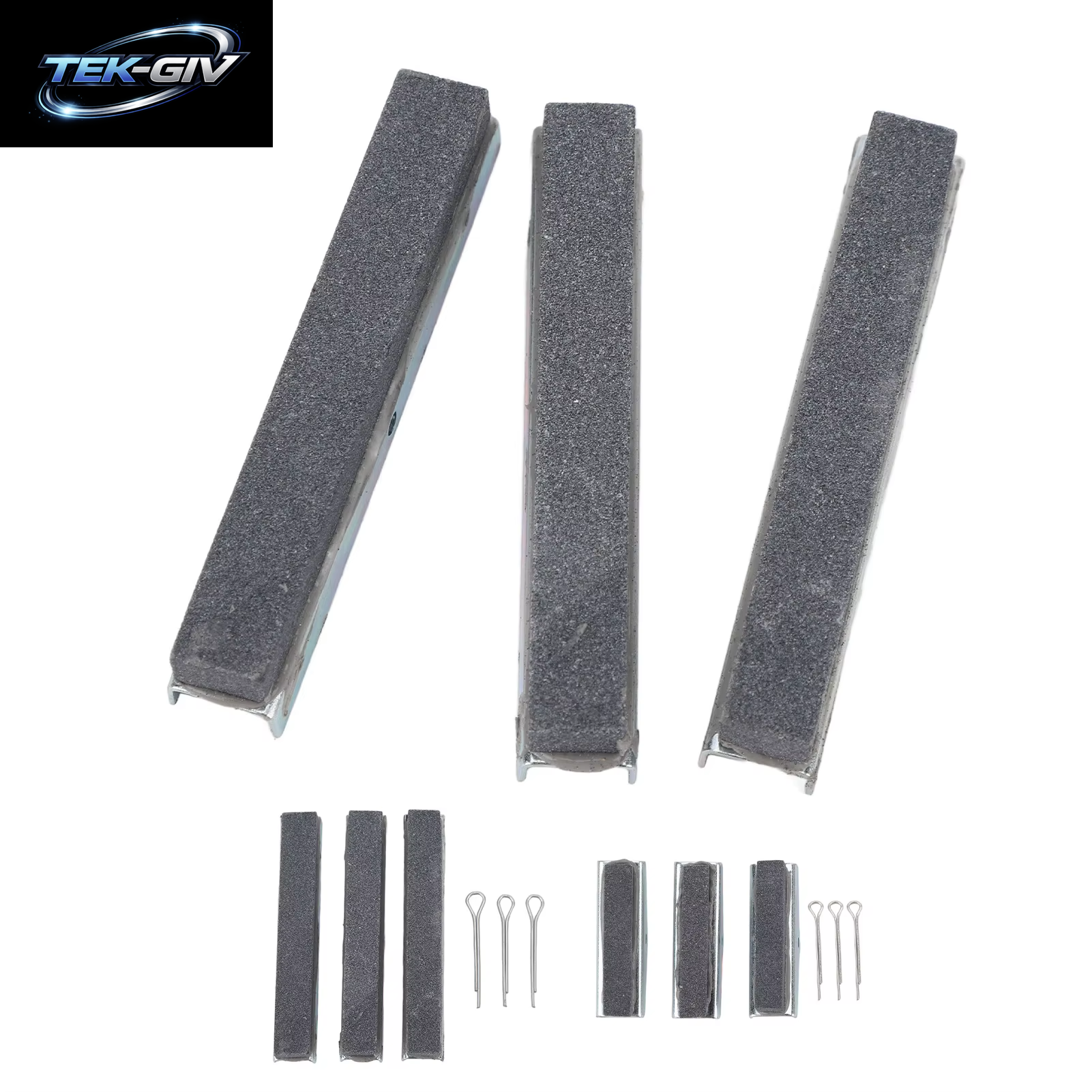 3PCS Motor Zylinder Hone Stein Heavy Duty Robuste Konstruktion 3 Backen Zylinder Honen Steine Werkzeug Automotive Zylinder Hone Stein