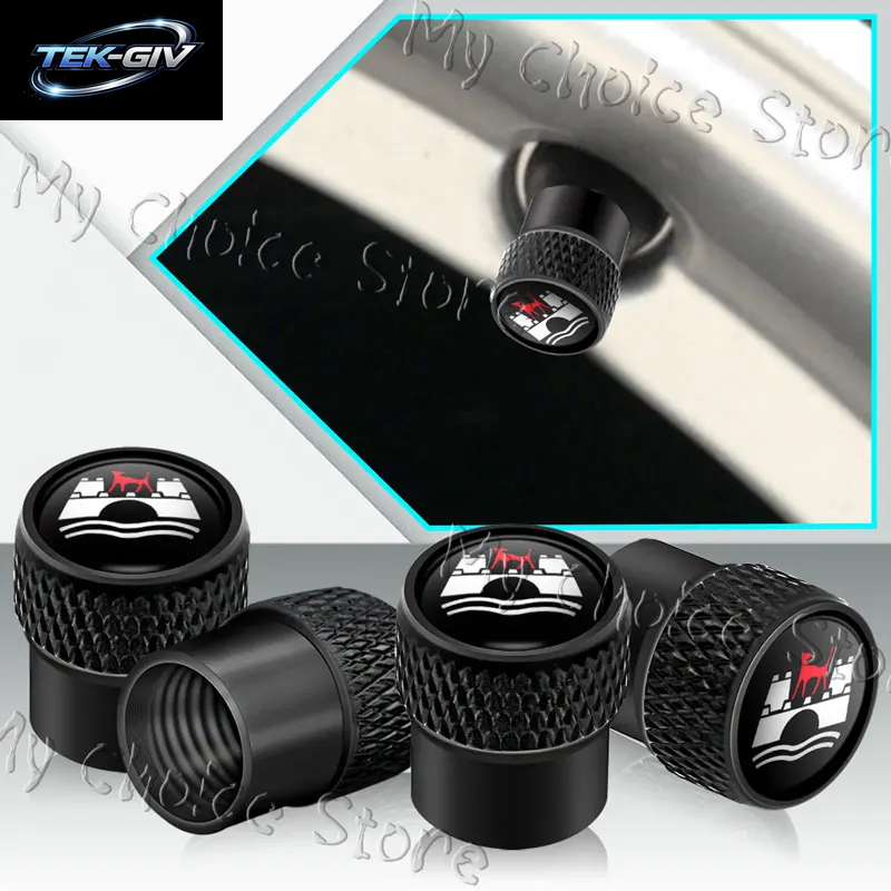 4 Stücke Wolfsburg Edition Emblem Auto Ventilkappen Rad Reifen Luftreifen Vorbau Schutzhülle Für VW Golf Mk5 Passat Jetta Tiguan Polo
