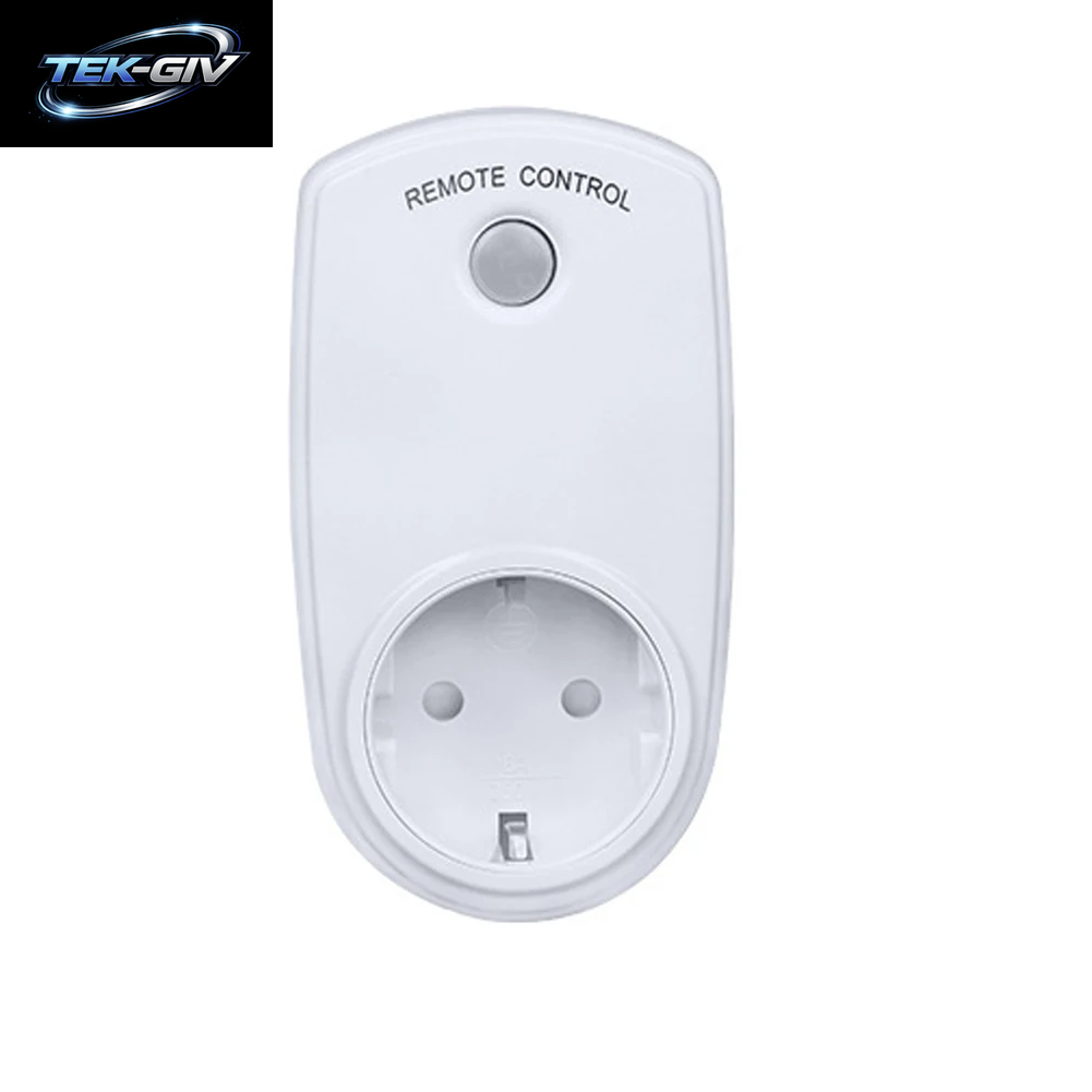 Wireless Smart Fernbedienung Steckdose Stecker Steckdose Licht Schalter Steckdose Steckdose EU Stecker Mit Fernbedienung