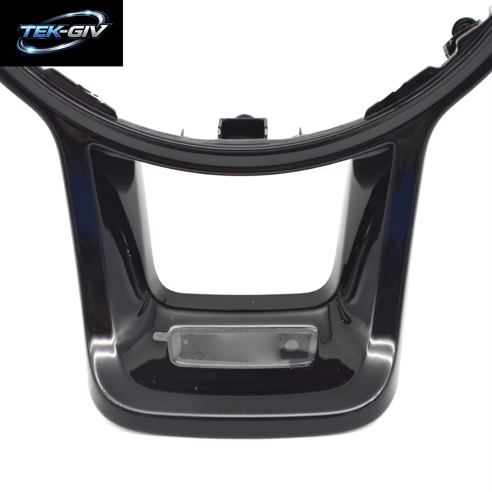 Für VW Golf MK6 MK7 7,5 GTI GTE GTD GTS R Polo Rline Lenkrad SCHWARZ Knopf Dekorativer Rahmen Lenkradzubehör