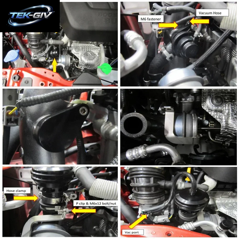 Turbo Blow off Dump Ventil Für Suzuki Swift Sport 1.4 Und Vitara 1.4 Boosterjet