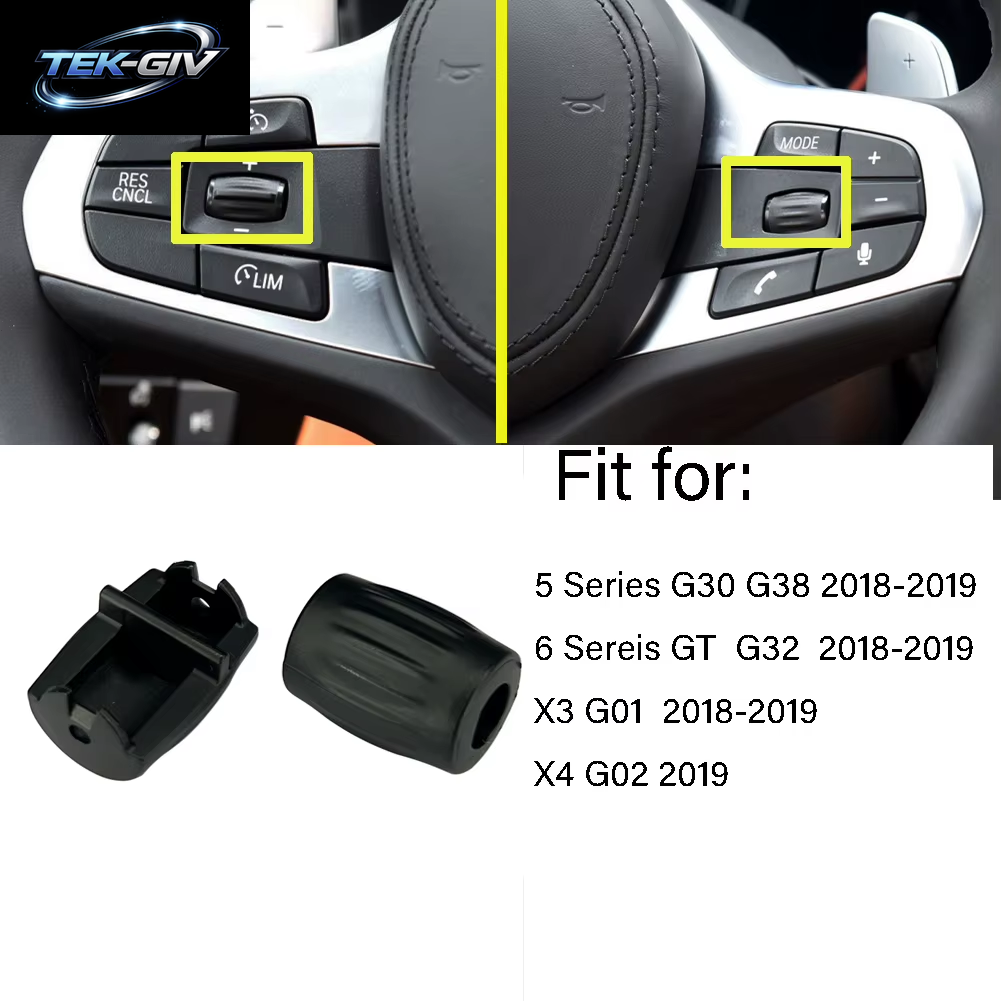 Schwarz Auto Multi-Funktion Lenkrad Control Knob Taste Für BMW 3 4 5 GT 6 7 Serie F30 F35 F34 F36 F10 F11 F12 F07 F01 F02