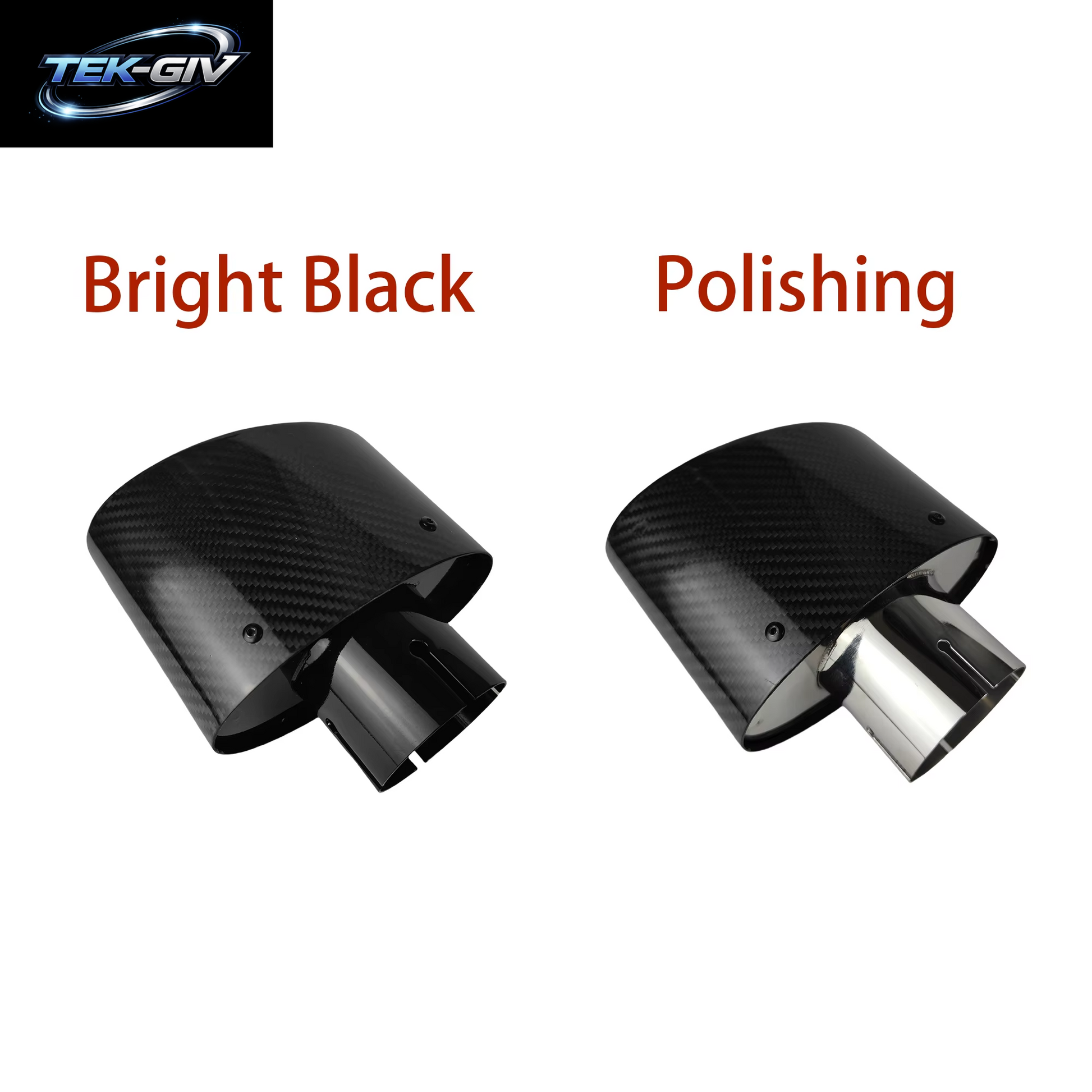 1Pcs Universal Auto Glänzend Carbon Faser Schalldämpfer Spitze Auspuffrohr Düse Dekoration Edelstahl Silber Oval 150Mm Kippen Links Rechts