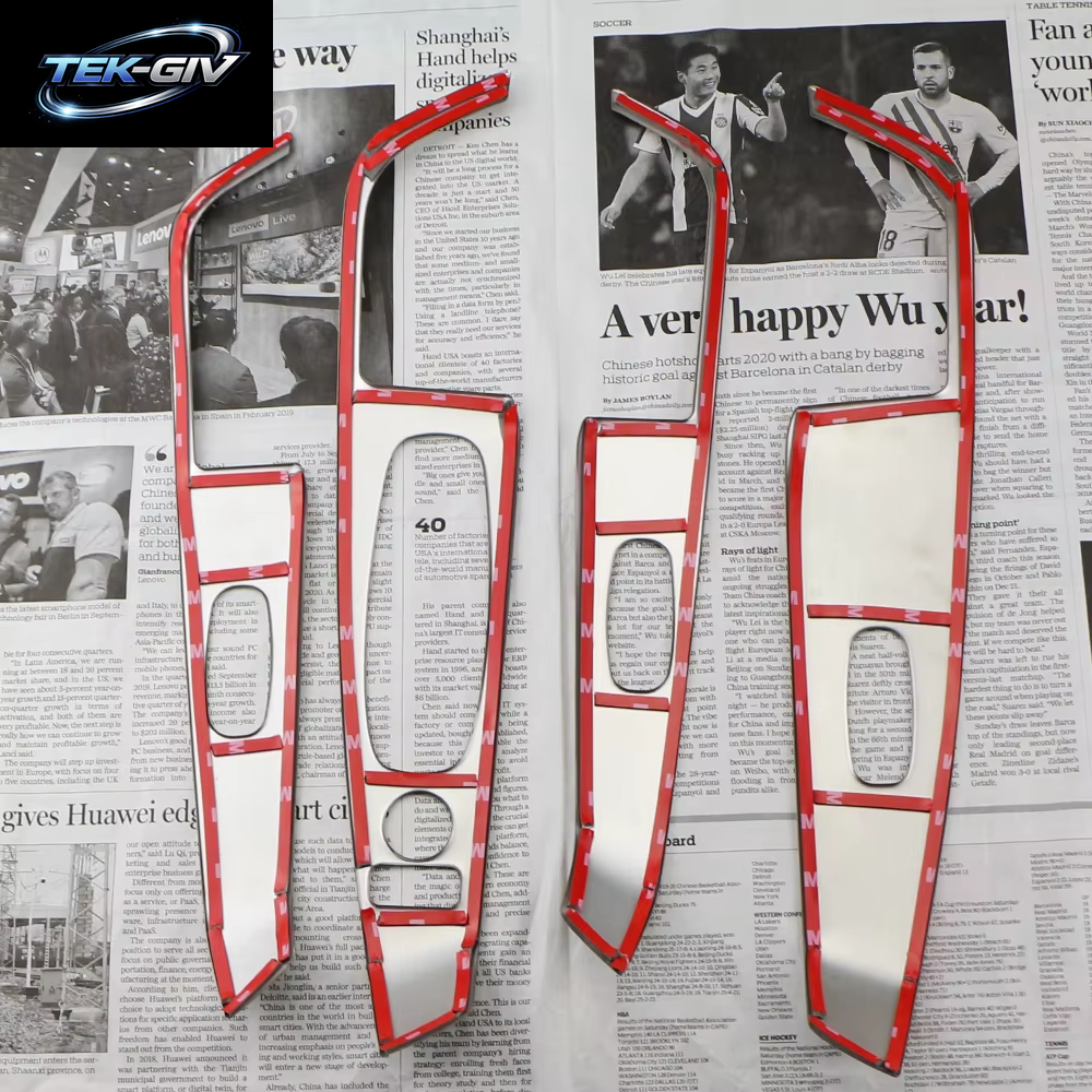 4Pcs Auto Tür Armlehne Fensterheber Schalter Taste Panel Abdeckung Trim Aufkleber Für Nissan Kicks 2017 - 2023 LHD Innen Zubehör