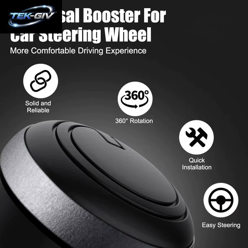 Langlebige Auto Lenkrad Booster Ball Arbeitsersparnis Drehen Spinner Knopf Lager Power Griff Halter Auto Universal Zubehör