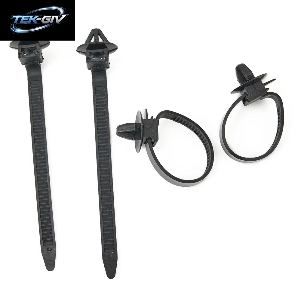 50 Stücke Kabelbaum Verschluss Kabel Klemme Clips Kabelbinder Management Auto Draht Organisatoren Für Auto Schlauch Befestigung Zip Strap