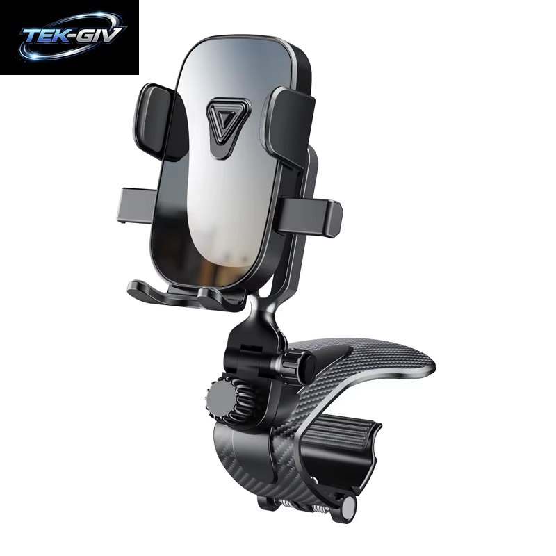 Neue Auto Dashboard Telefon Halter Schwerkraft Krokodil Clip Automatische Verriegelung Spiegel Telefon Ständer Universal GPS Navigation Halterung