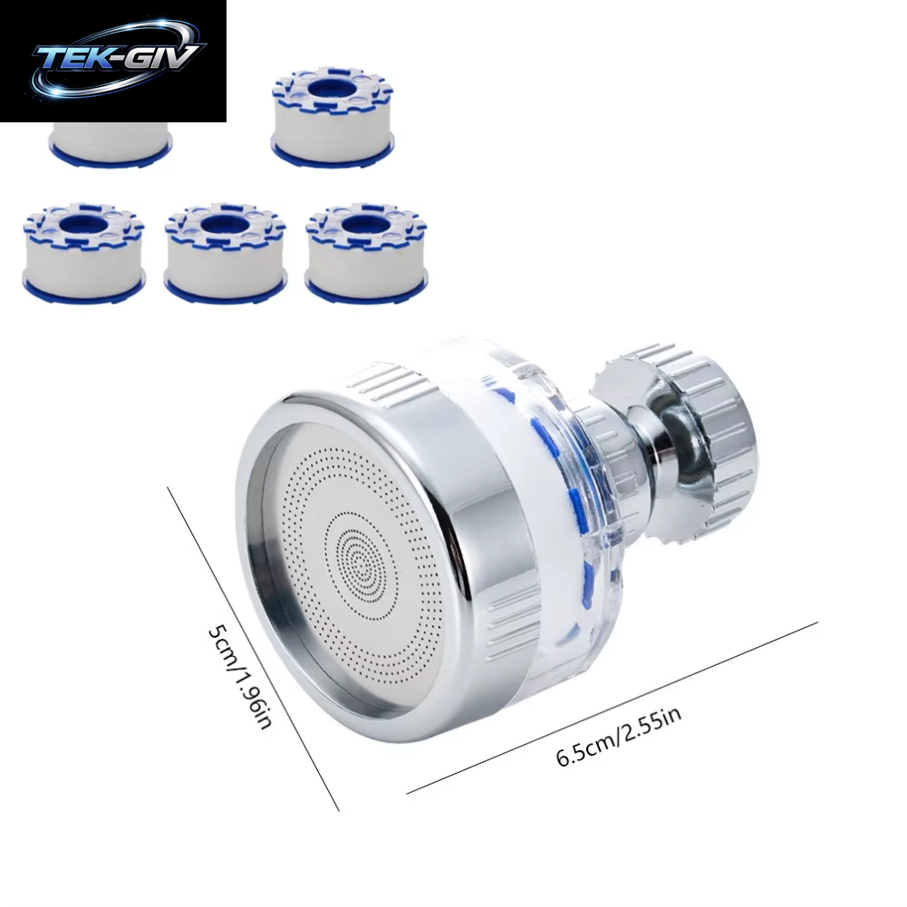 Küchen Armatur Wasserfilter Drucks Püle Filter Wasser Auf Bereiter 360 ° Wasserhahn Spritzwasser Geschützter Wasserhahn Belüfter Extender Für Badezimmer