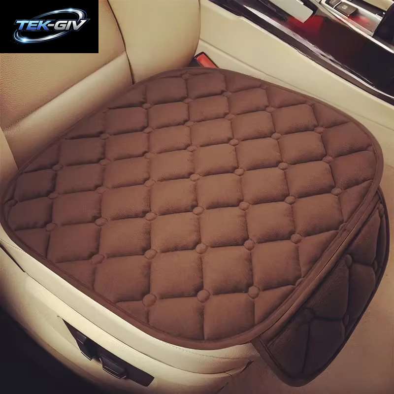 Autositzbezüge, Warmer Sitzkissenschutz, Plüsch-Sitzbezug, Universell Für Limousine, Schrägheck, SUV, Herbst, Winter