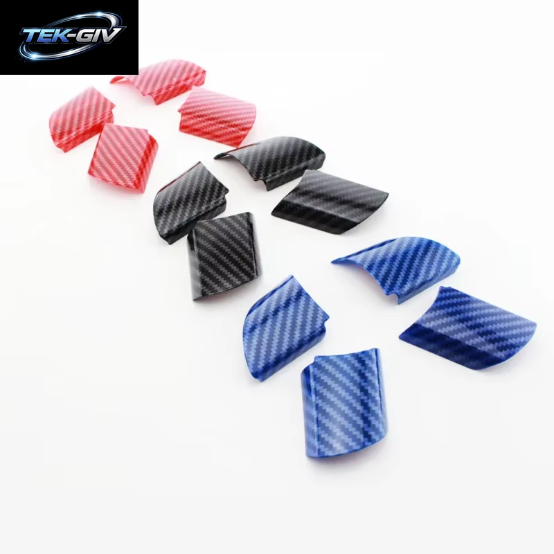 Mein Gutes Auto 4 Teile/Satz Innen Auto Lenkrad Panel Abdeckung Trim Aufkleber Für Ford Focus 2 MK2 2005 - 2011 Zubehör