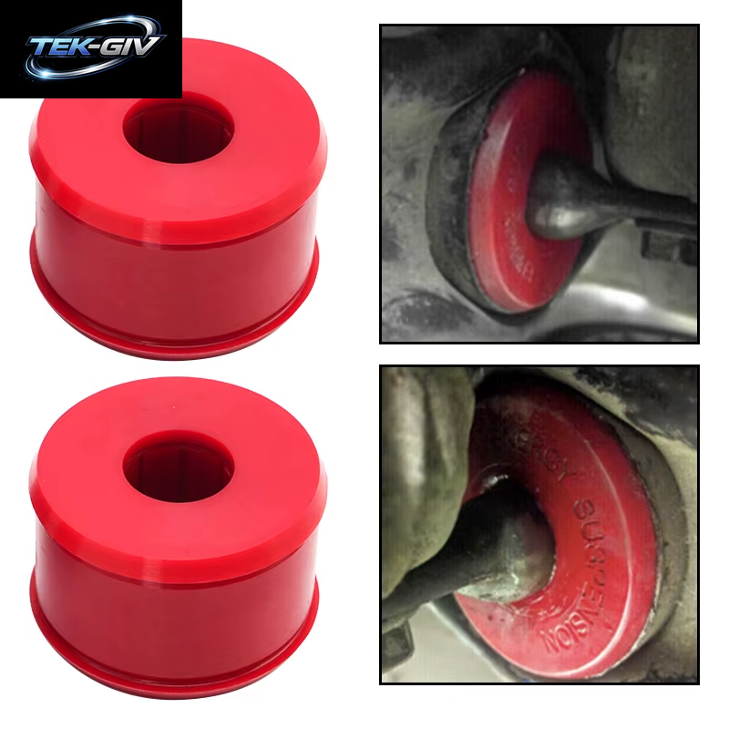 16.7106R Suspension Rear Längslenkerbuchsen Für Honda Civic 1988–2000 Für Integra 1994–2001, Rotes Gummi