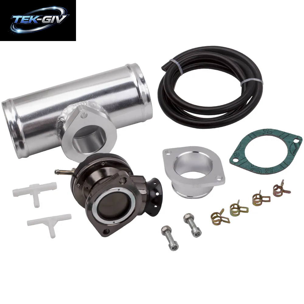 Universelles Turbo-Abblasventil Vom Typ RS, Verstellbar Mit 2,5-Zoll-Aluminium-Flanschrohradapter