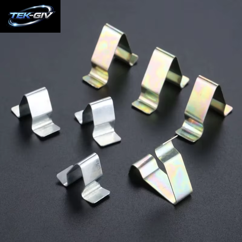 10PCS Für Audi Seat Skoda Splitter Auto Tür Trim Panel Futter Clips Metall Innen Polsterung Retainer Niet Auto Fastener Clip