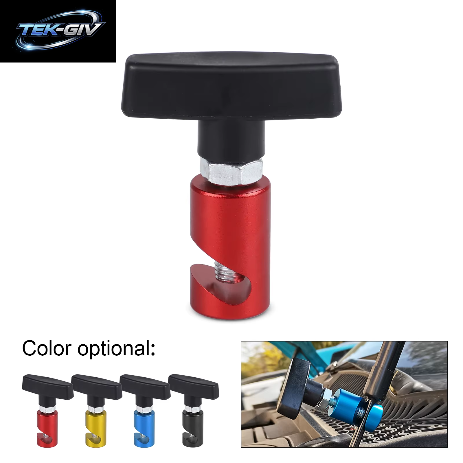 Neue Auto Haube Halter Luftdruck Anti-Slip Befestigungs Klemme Zubehör Absorber Motor Abdeckung Hebe Unterstützung Stange