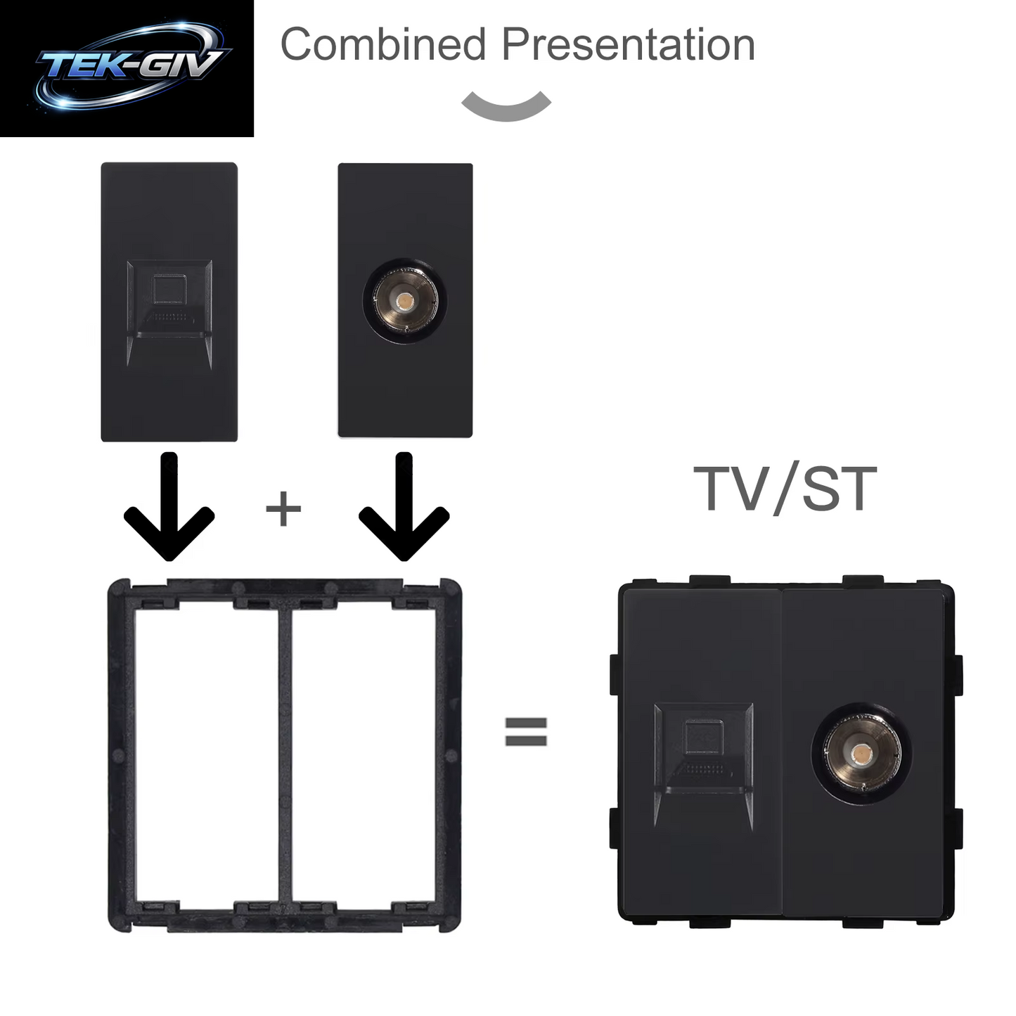 BSEED EU Standard Glas Steckdose Rahmen RJ45 PC CAT5 TV/ST HDMI Buchse Teile Steckdose Mit USB Typ-C Mechanische Taste Schalter