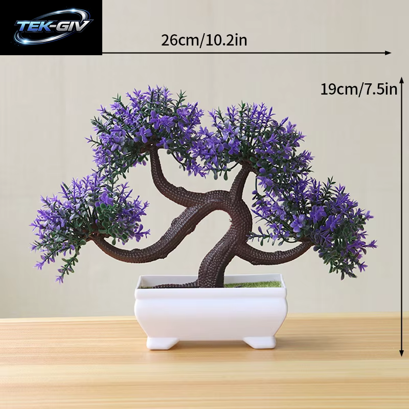 Künstliche Topfblumen, Pflanzen, Bonsai, Gefälschte Pflanze, Blumentopfornamente Für Den Garten, Kleiner Künstlicher Baum, Heimdekorationszubehör