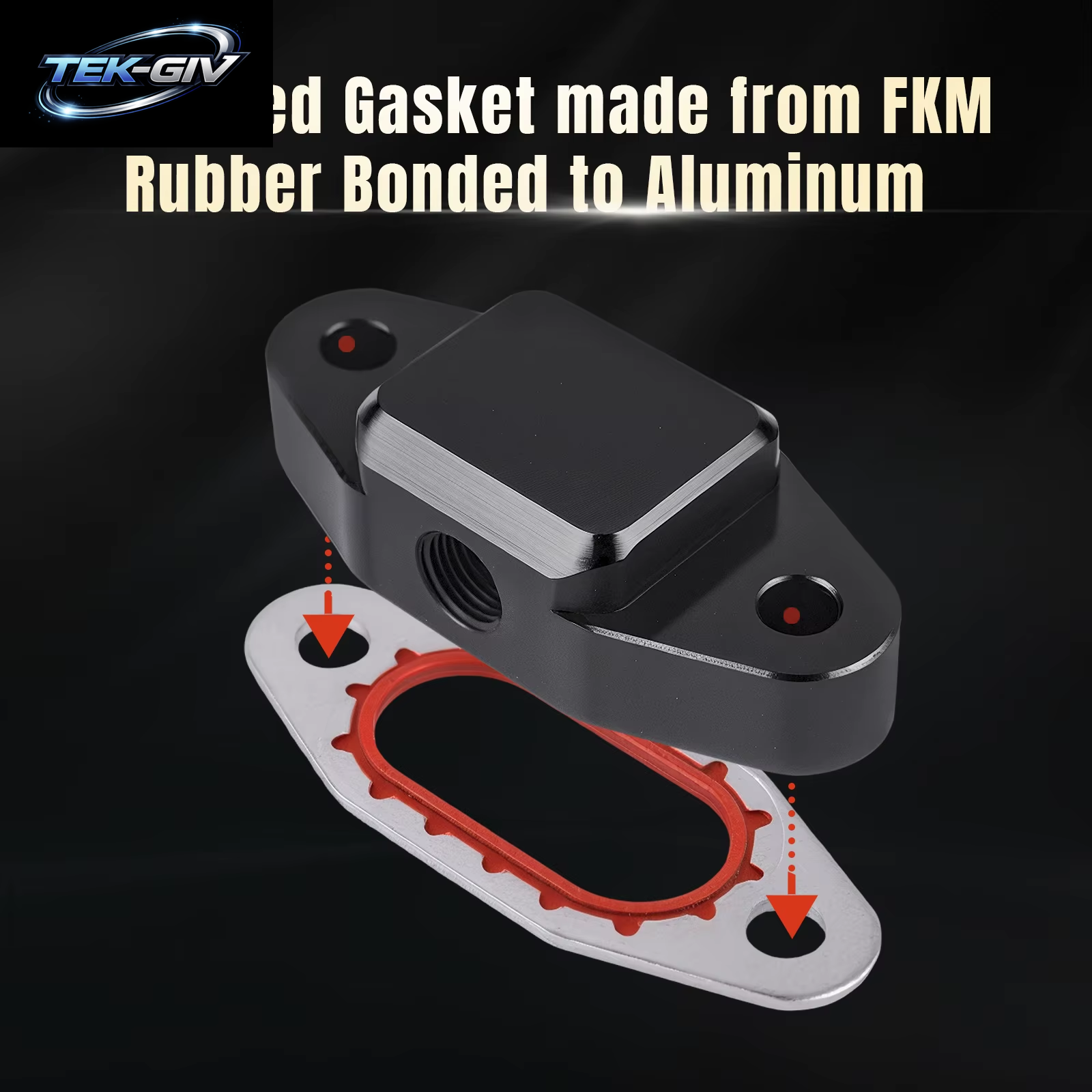 LS Motorölkühler-Bypass-Abdeckungsblockplatte, Passend Für Gen Iii/Iv-Motoren, Ersetzt OE12577903 Für Chevy/Gmc Mit 2X1/8" Npt-Anschlüssen