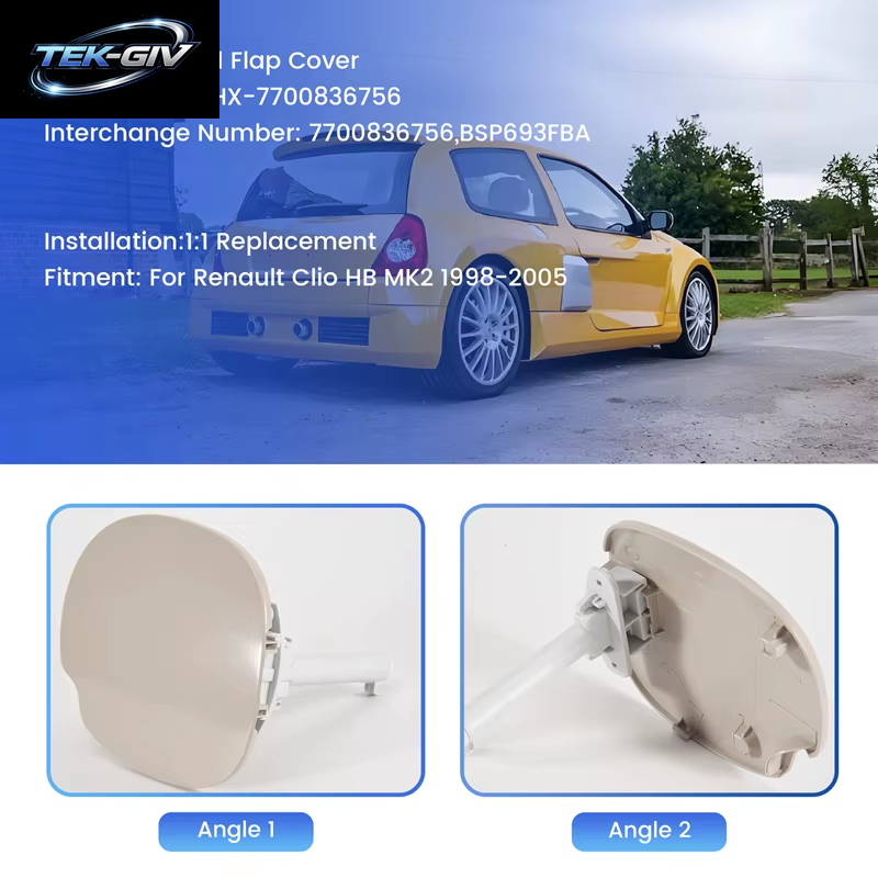 Abdeckung Der Kraftstoffklappe Für Autos 7700836756 BSP693FBA Für Renault Clio HB MK2
