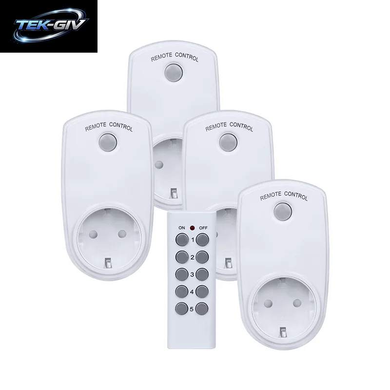 Wireless Smart Fernbedienung Steckdose Stecker Steckdose Licht Schalter Steckdose Steckdose EU Stecker Mit Fernbedienung