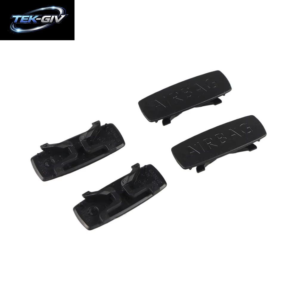 4 Stücke AIRBAG Airbag a B C Säule Einsatz Trim Abdeckung Abzeichen Für CC Golf Jetta Passat Polo Touran 5G 0853437 1K 0853437 3C 0853437