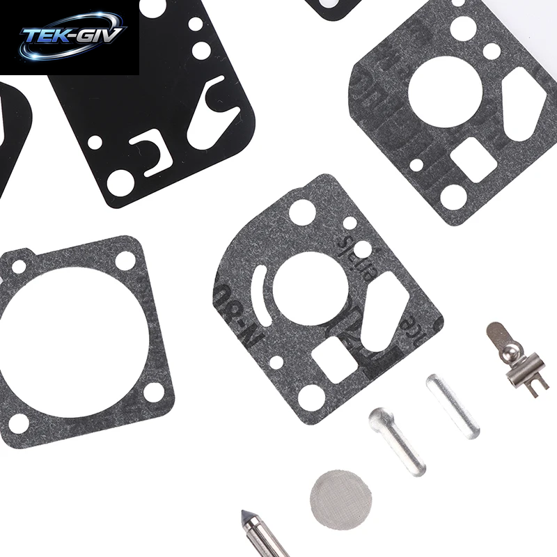 15 TEILE/SATZ Vergaser Carb Dichtung Membran Reparatur Rebuild Kit Fit Für Zama RB-29 Carb Gebläse Trimmer Großhandel