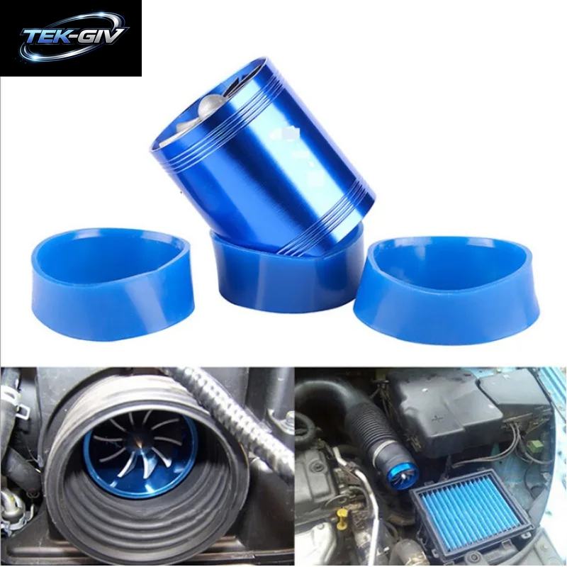 Einseitige Auto Lufteinlass Turbo Gas Heizöl Saver Fan Turbo Kompressor Turbine Motor Turbolader Power Modifiziertes Zubehör