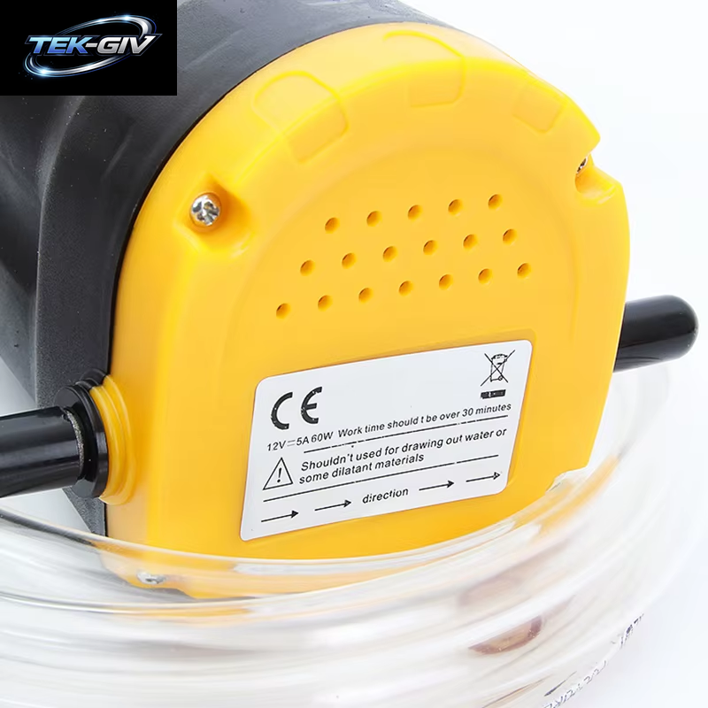 Auto-Motorölpumpe, 12 V, Elektrische Diesel-Flüssigkeitssumpenextraktor, Scavenge Kraftstofftransferpumpe Mit Rohren Für Bootsmotorräder