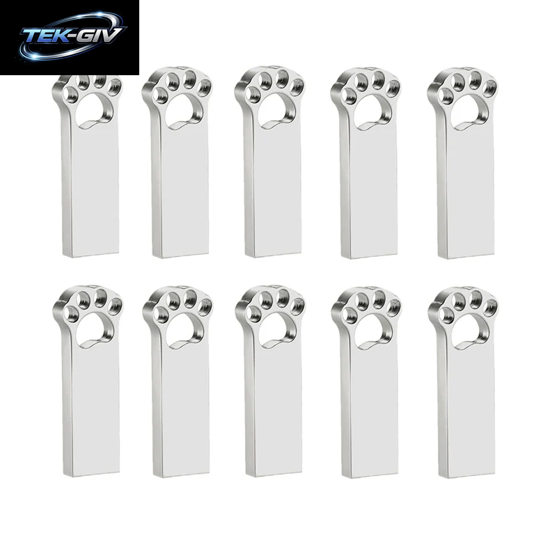 10 Teile/Los Metall Usb-Stick 4GB 8GB Pen Drive 16GB 32GB Cle USB Stick 2,0 UDP Speicher Flash Drive 64GB 128GB Kostenloses Individuelles Logo