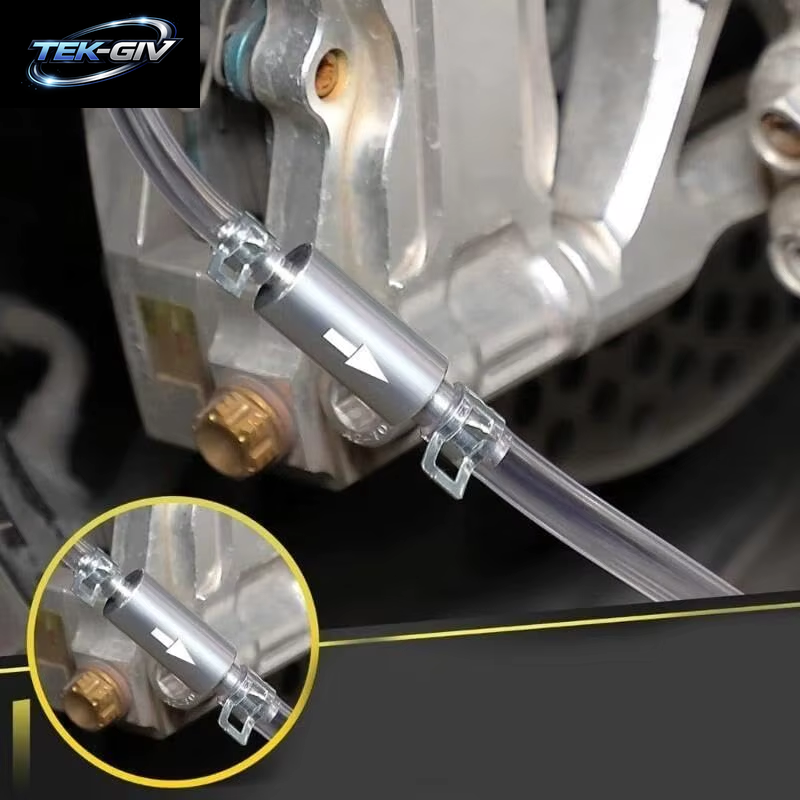 Universal Bremsentlüftungsschlauch Kit Einweg Rückschlagventil Rohr Entlüftungswerkzeug Motorrad Kupplung Auto Kupplungsflüssigkeit Ersatzschlauch