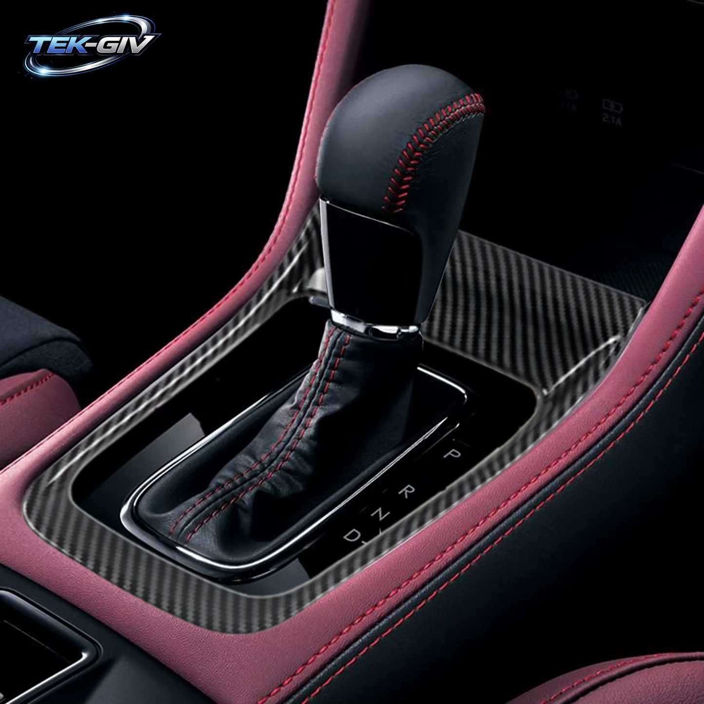 Für Subaru Wrx Sti 2010-2015, Levorg 2014-2017 Ruß Ruß Automatische Schalt Kasten Platte Dekorative Abdeckung Verkleidung Autozubehör