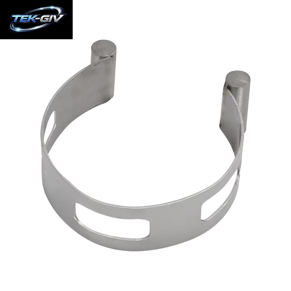 Für Schweiß- Und Fertigungsprojekte, Edelstahl-Auspuffrohrklemmen, Clip 2,5 Zoll/63,5 Mm, Auspuff-Tacking-Band Zum Anklemmen