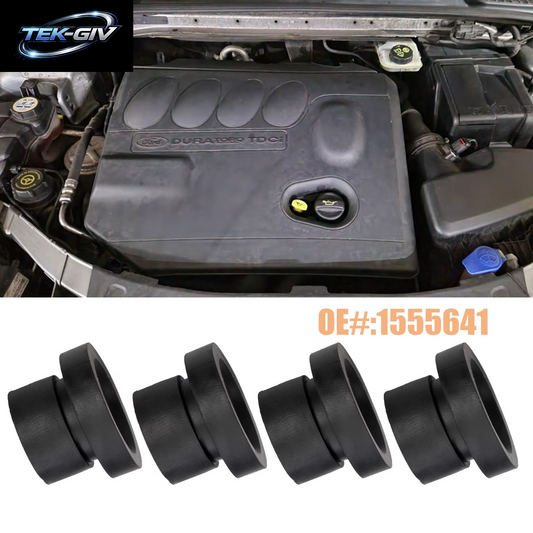 4 X Gummi-Motorabdeckungstülle, Pufferhalterung, Bush-Stopper Für Ford Focus 2 MK2 Galaxy C S Max Mondeo Mk4 4 Motorhauben, Dichtungen