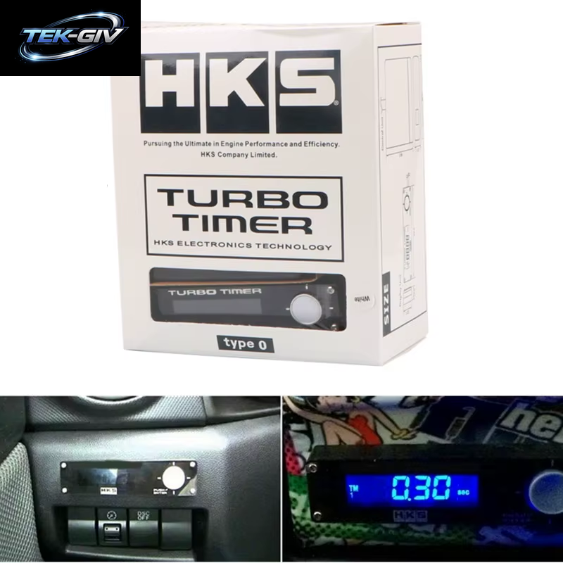 Auto Turbo Timer Weiß/Rot/Bule Didital Led Display HUD Universial Auto Accessiores
