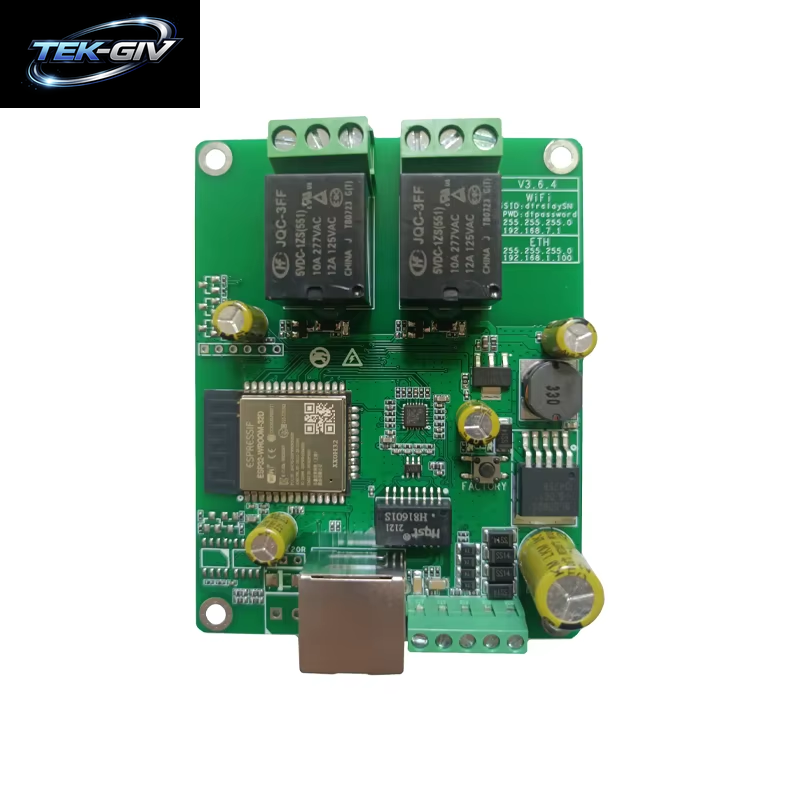 Ethernet-Relais-Netzwerk-Wlan-Switch Modbus MQTT TCP UDP Web Http-Zeitplan Task CAN RS485 Coap Domoticz Timer-Modul