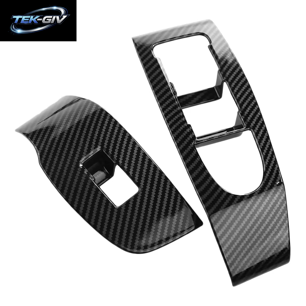 ABS Auto Innentür Armlehne Panel Fenster Schalter Lift Tasten Abdeckung Trim Für Mazda 3 Limousine Fließheck CX-30 2020-2023 LHD
