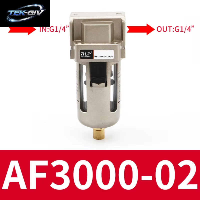 AF2000-02 AF3000-02 AF3000-03 AF4000-04 AF4000-06 AF5000-06 AF5000-10 Druckregler Luftfilter Öl- Und Wasserabscheider