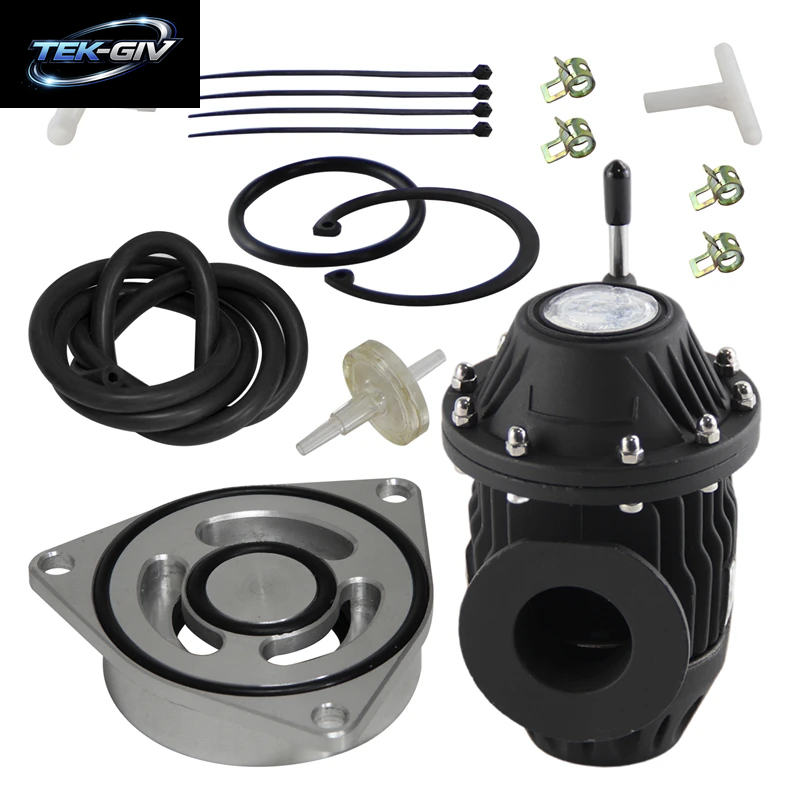 SSQV IV Blow off Ventil + Flanschadapter Passend Für Hyundai Genesis Coupe 2.0T 10-14 Sonata 2.0T/1.6T 11-17 Veloster 1.6T 13-17