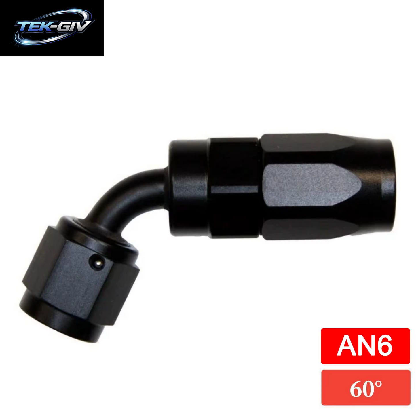 1 Stück Schwarz AN4 AN6 AN8 Gerade 45 60 90 120 150 180 Grad Öl Kraftstoff Schwenk Schlauch Ende Fitting Öl Schlauch Ende Adapter Kit