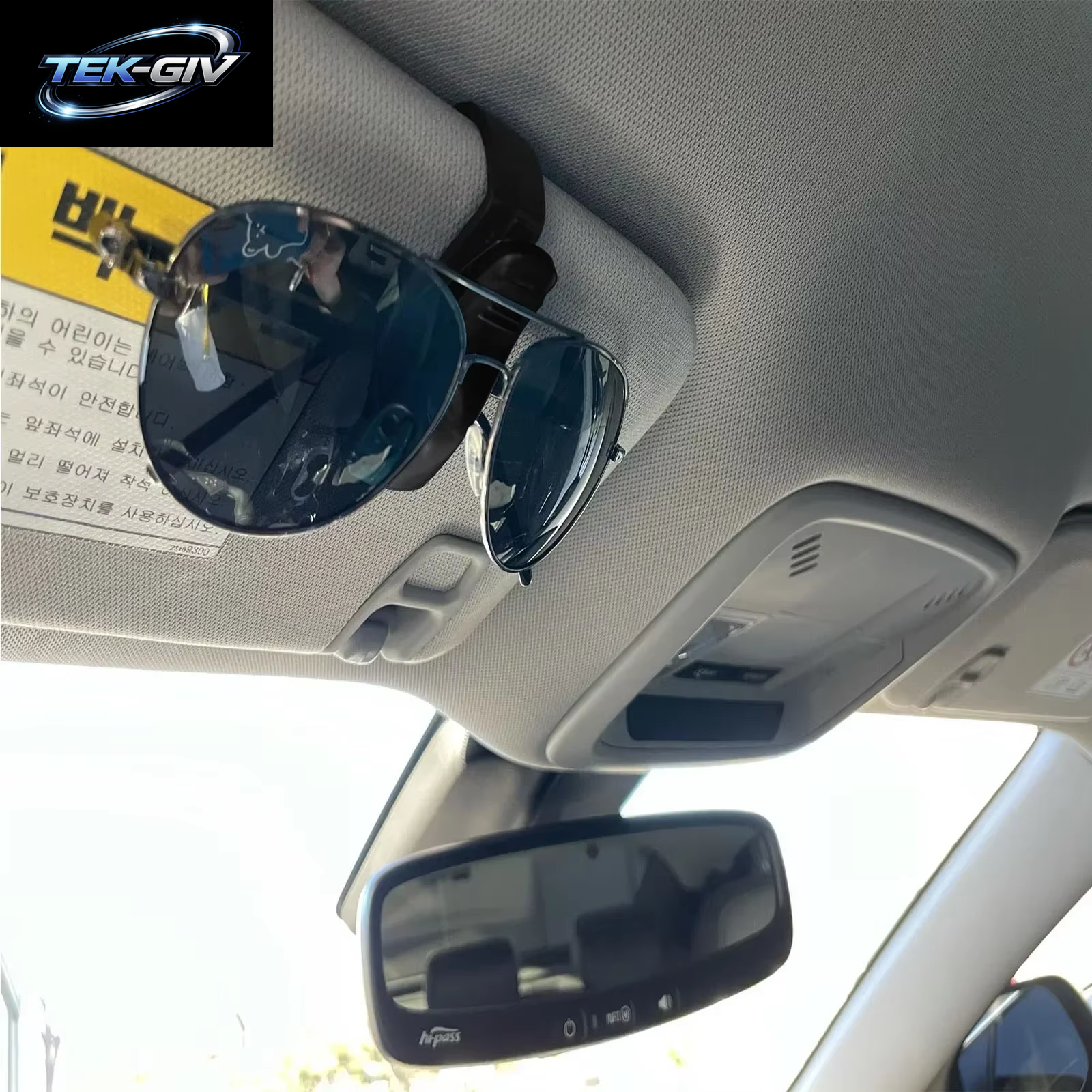 1/4PCS Auto Sonnenblende Sonnenbrille Clip Auto Gläser Halter Tragbare Ticket Karte Klemme ABS Brillen Fall Auto Zubehör