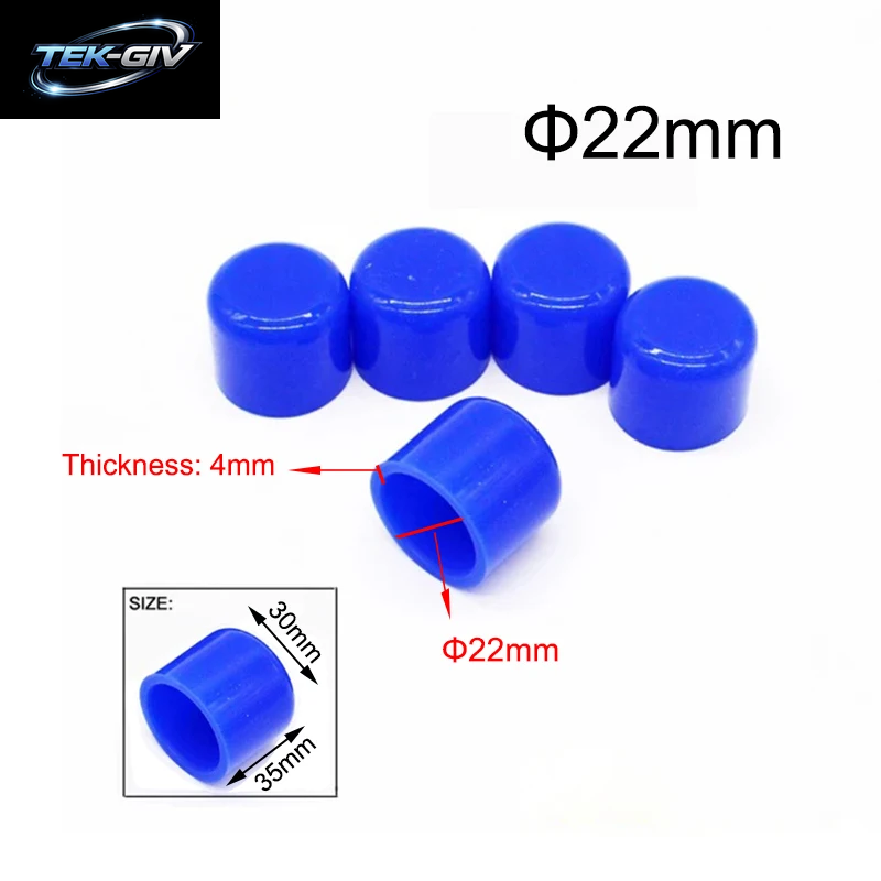 5 Stücke Silikon Blindkappe Einlass Vakuum Schlauch End Stopfen Dichtung Stecker Auto Auto Zubehör Teile 4/6/8/10/12/16/19/25/30/32Mm