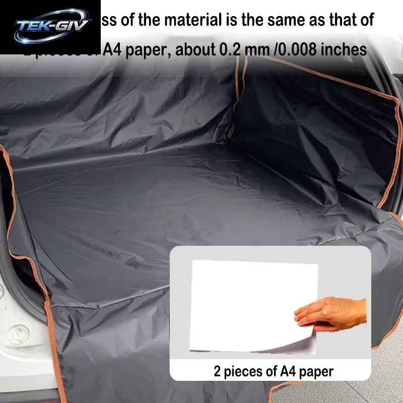Universal Waterproof SUV Cargo Liner Trunk Seat Cover anti Slip and Fouling Removable Washable Car Interior Protection Accessory