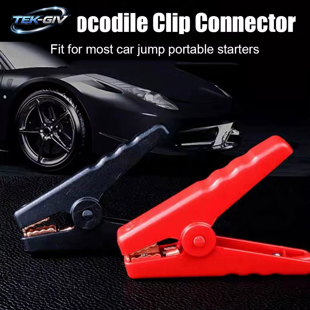 12V Auto Notfall Jumper Kabel Clip Intelligente Clamp Booster Smart Batterie Clips Starthilfe Mit EC5 Stecker Stecker Alligator