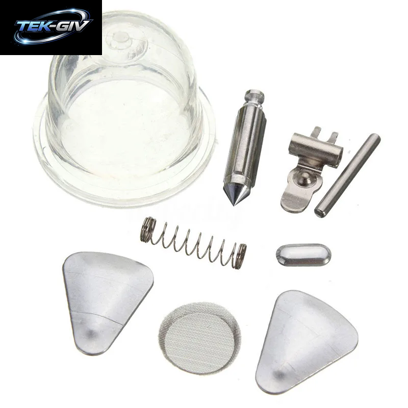 Gras Trimmer Vergaser Rebuild Kit Für ZAMA RB-100 STIHL HS45 FS55 FS38 BG45 Vergaser Membran Dichtung Primer Birne Reparatur