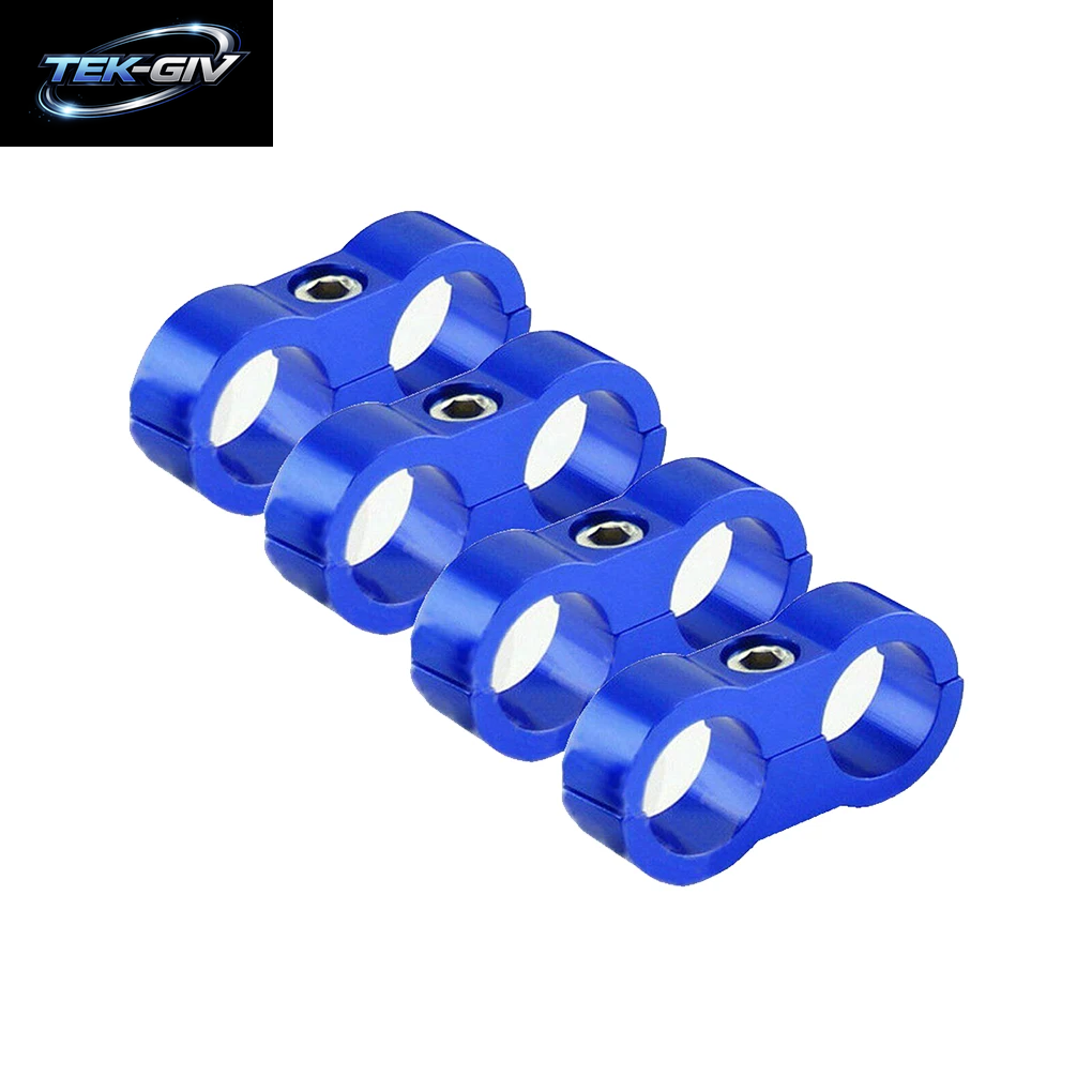 4 Teile/Los 6An Schlauch Separator Klemme Halterung Adapter Für 3/8 "Öl Kraftstoffs Ch Lauch Leitung